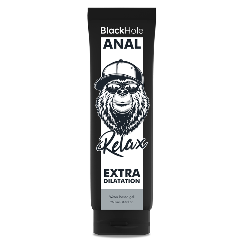 Black Hole anální lubrikační gel 250 ml vodní báze