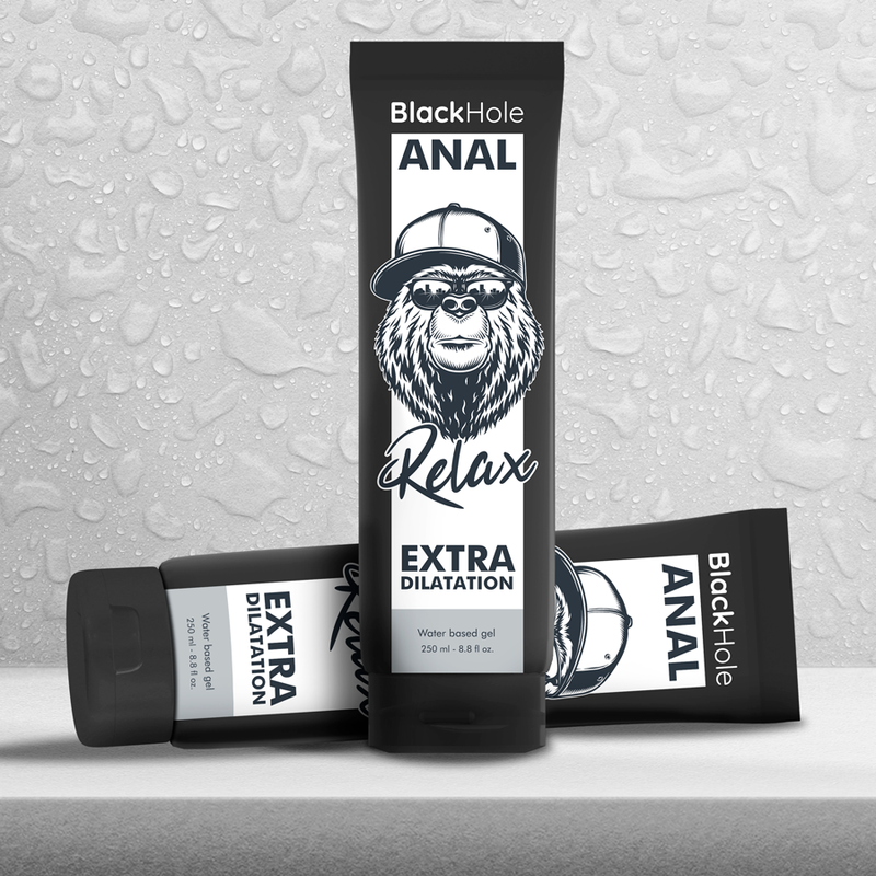 Black Hole anální lubrikační gel 250 ml vodní báze