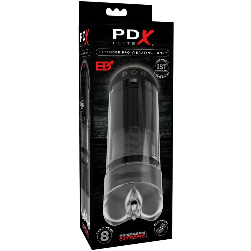 PDX ELITE Stroker Extender Pro vibrační pumpa