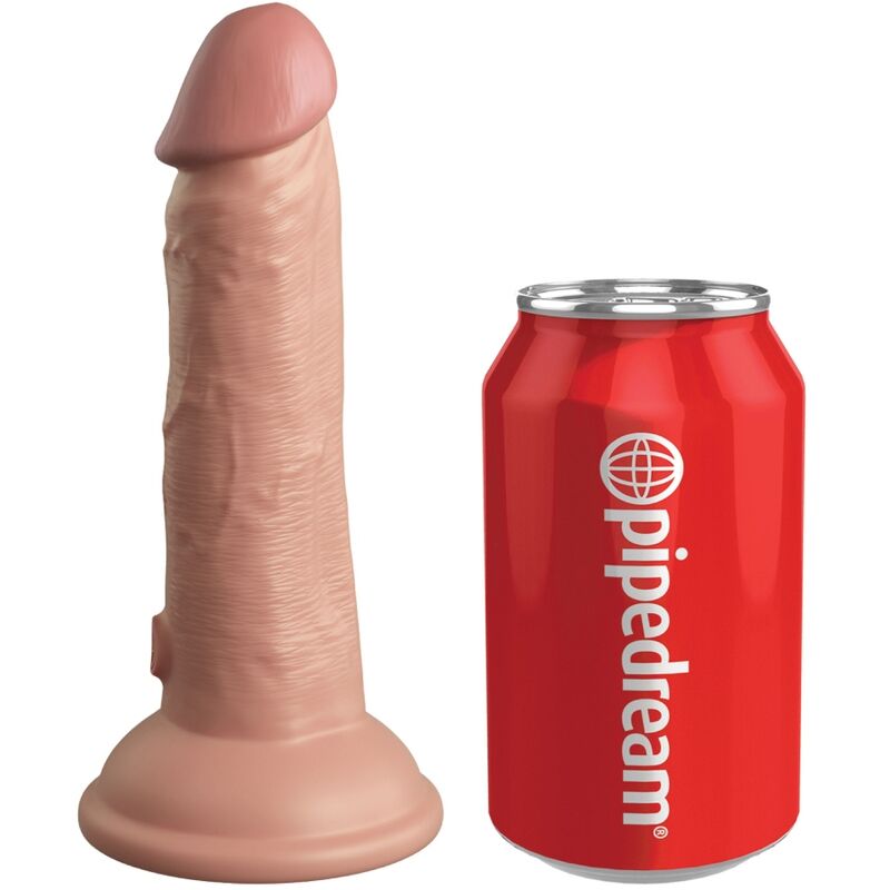 Realistické vibrační dildo King Cock Elite 15,2 cm