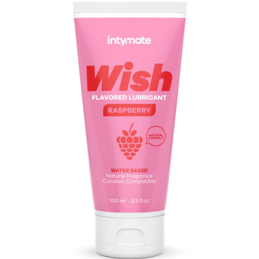 Lubrikační gel Intymate Wish s příchutí maliny 100 ml