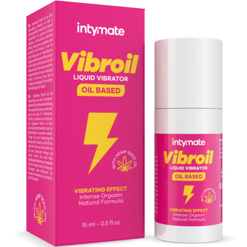 Intimní olej Intymate Vibroil s vibračním efektem 15 ml