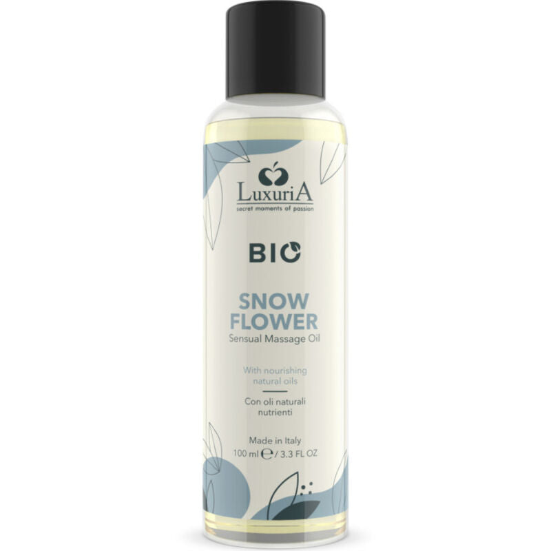 Luxuria BIO Snow Flower masážní olej 100 ml