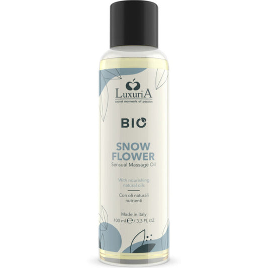 Luxuria BIO Snow Flower masážní olej 100 ml