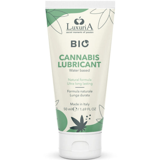 Luxuria Bio Cannabis lubrikační gel s konopím 50 ml