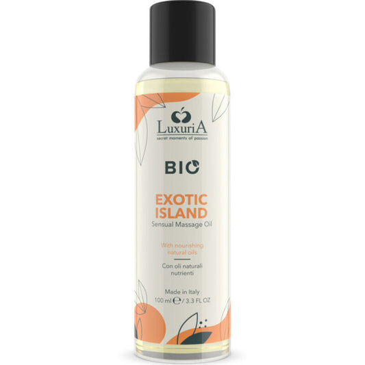 BIO masážní olej Luxuria Exotic Island 100 ml