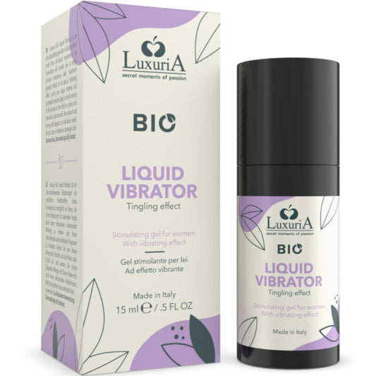 Intimateline Luxuria - BIO stimulační gel s vibračním efektem 15 ml