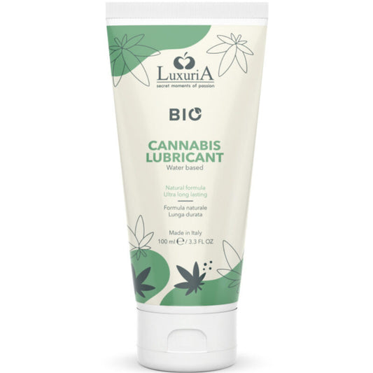 Luxuria Bio Cannabis lubrikační gel s konopím 100 ml