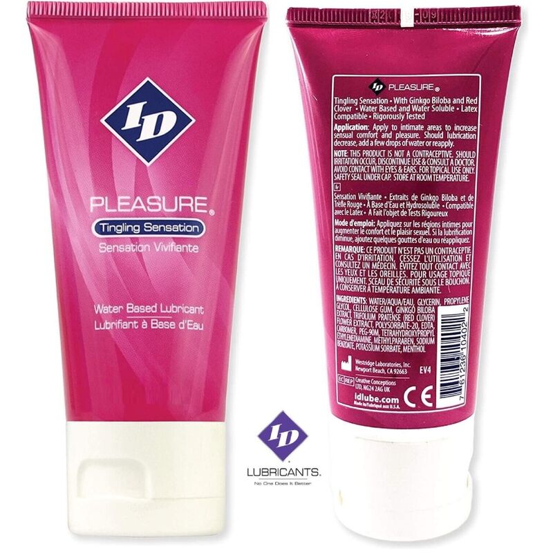 ID Pleasure lubrikační gel s brněním 60 ml