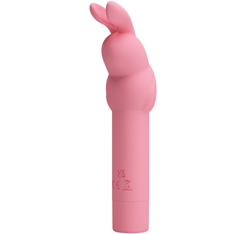 Vibrátor PRETTY LOVE PINK BUNNY 10 režimů silikonový