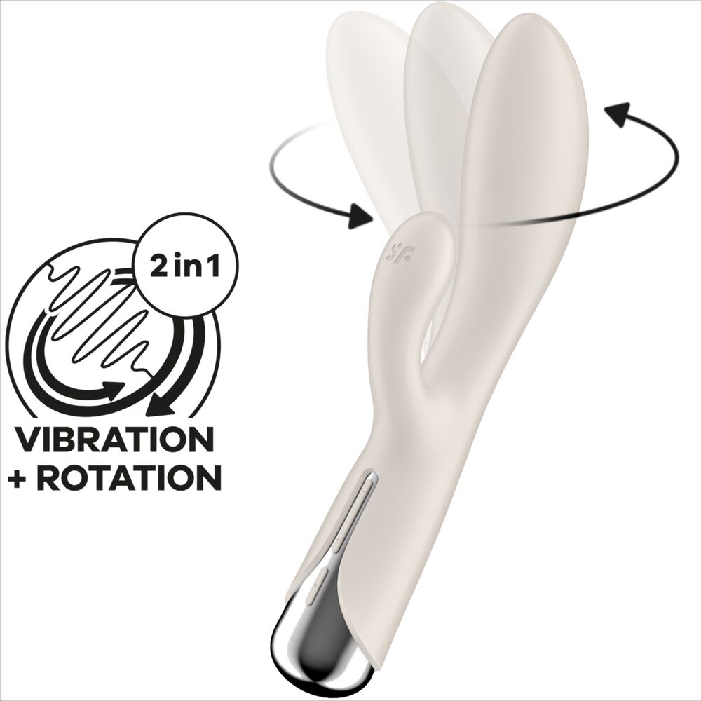 Satisfyer Spinning Rabbit 1 - vibrační a rotační králíček