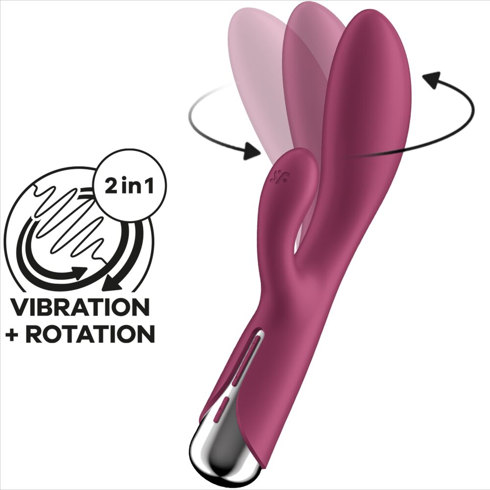 Satisfyer Spinning Rabbit 1 - vibrační a rotační králíček