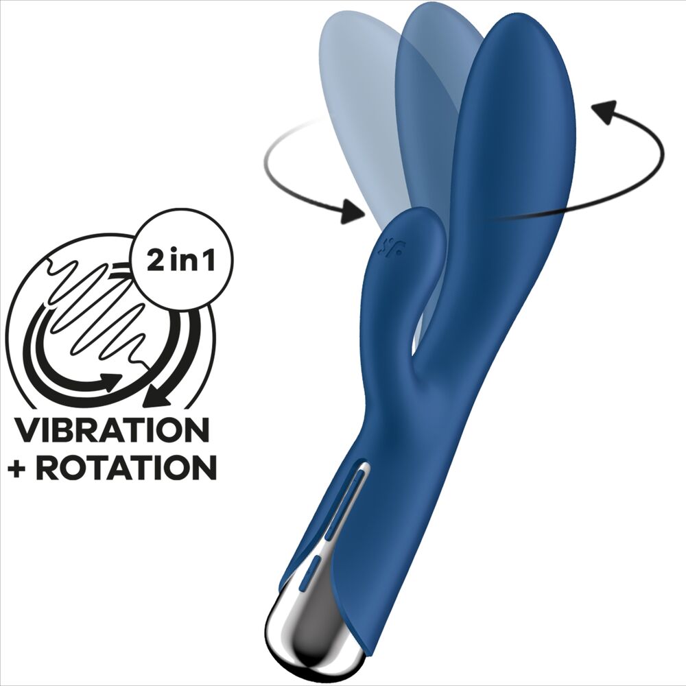 Satisfyer Spinning Rabbit 1 - vibrační a rotační králíček