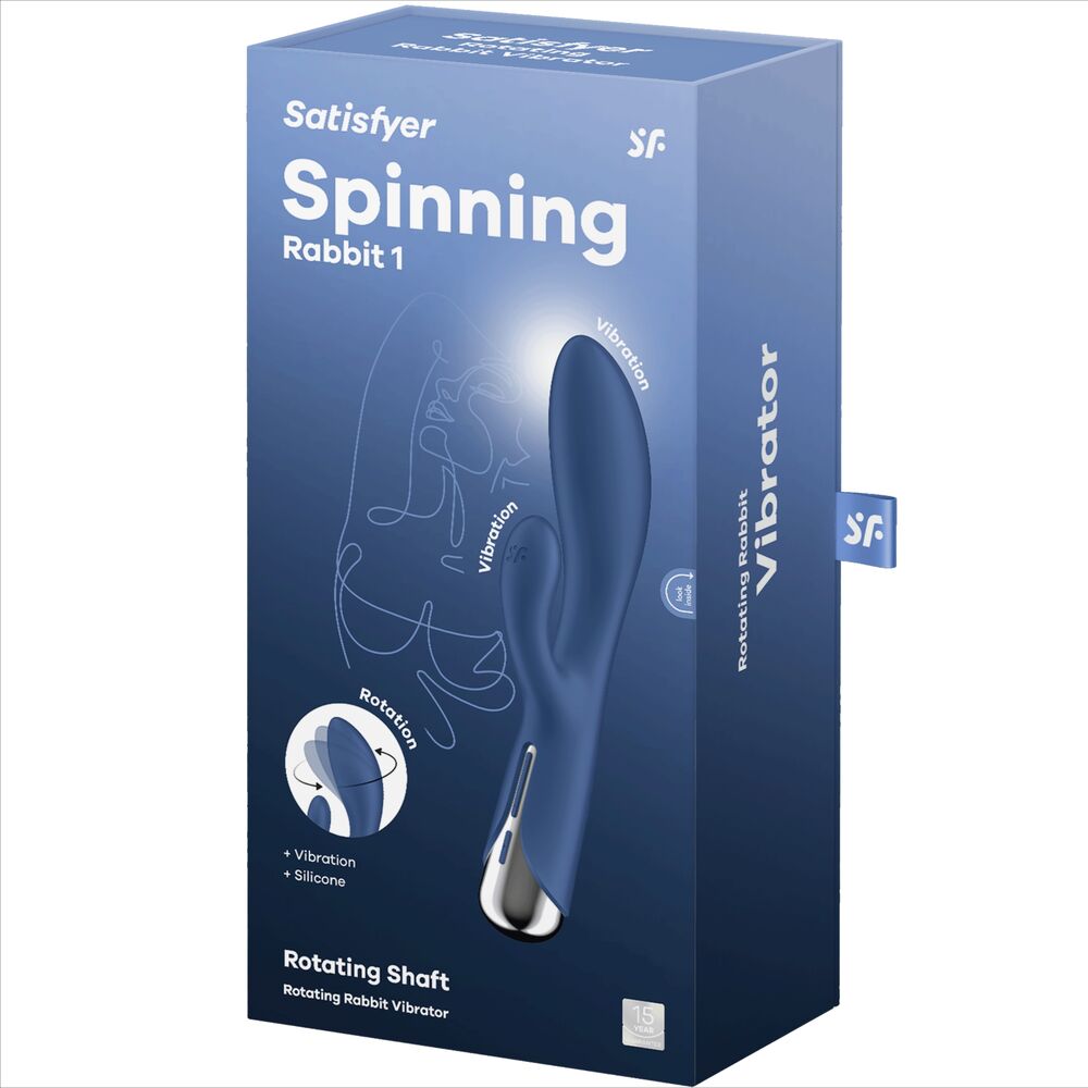 Satisfyer Spinning Rabbit 1 - vibrační a rotační králíček