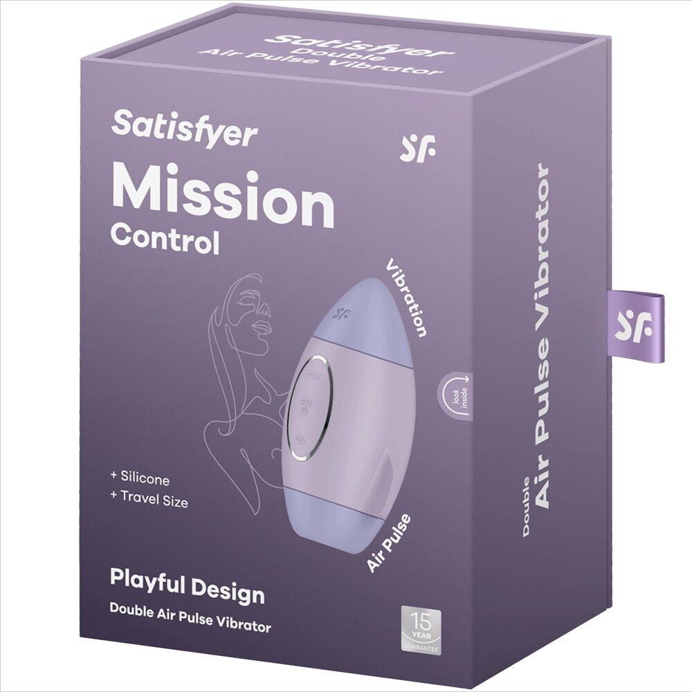 Satisfyer Mission Control: Vibrační stimulátor s pulzní technologií