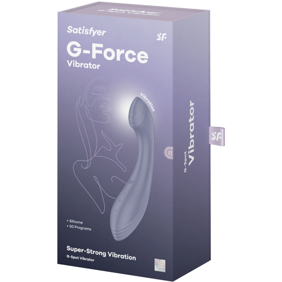 Satisfyer G-Force vibrátor pro stimulaci bodu G růžový