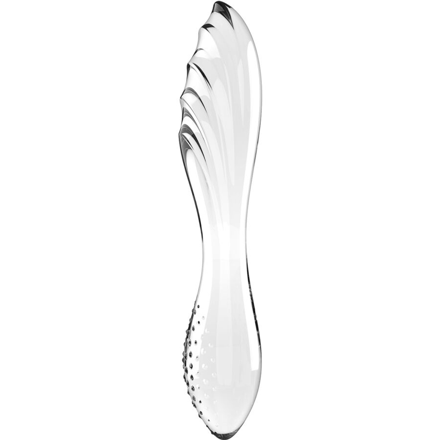 Skleněné dildo Satisfyer Dazzling Crystal 1 průhledné