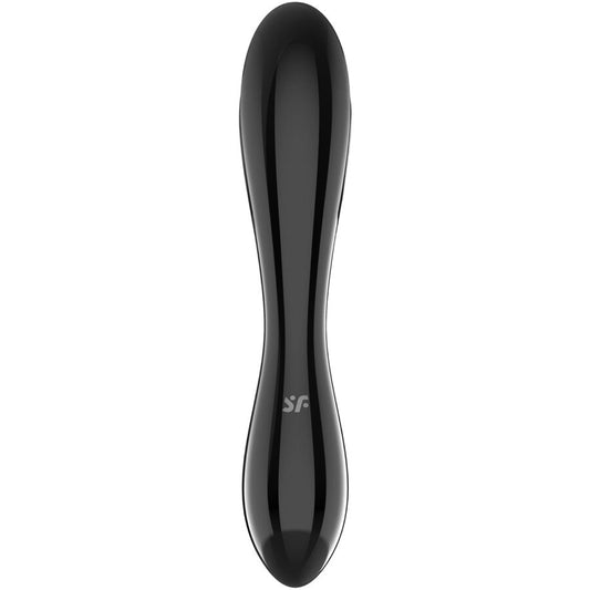 Skleněné dildo Satisfyer Dazzling Crystal 1 průhledné