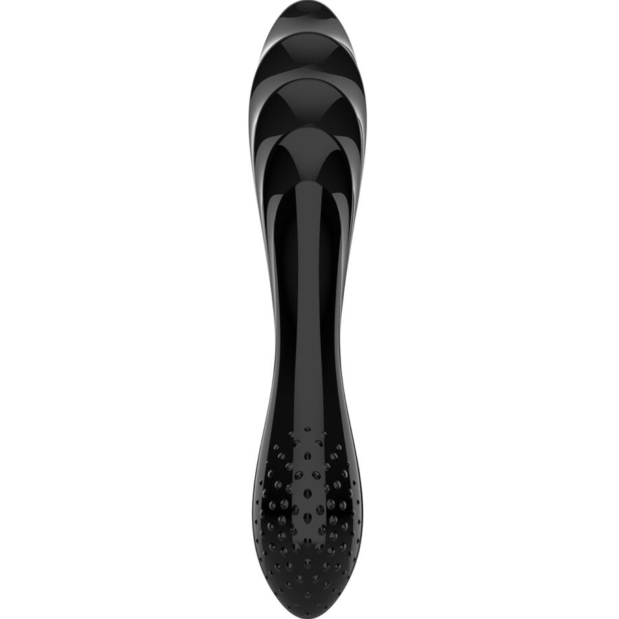 Skleněné dildo Satisfyer Dazzling Crystal 1 průhledné