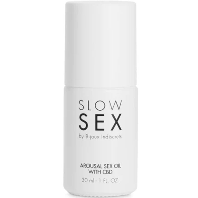 BIJOUX Masážní olej s CBD pro intimní péči 30 ml