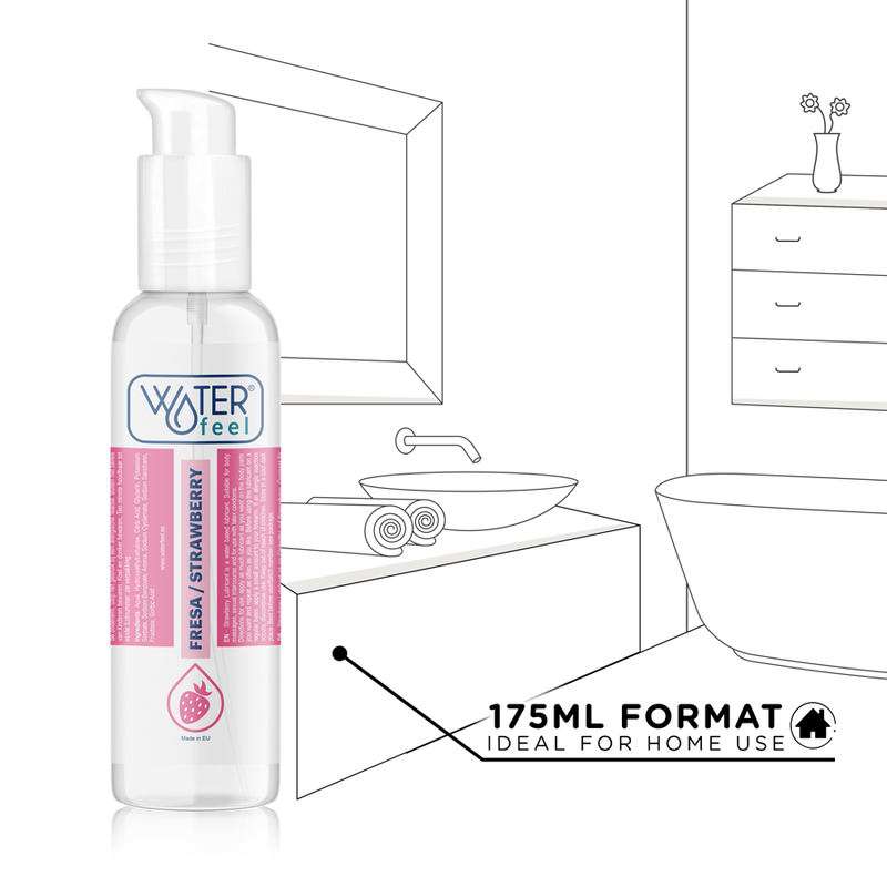 Lubrikační gel Waterfeel jahodový 175 ml