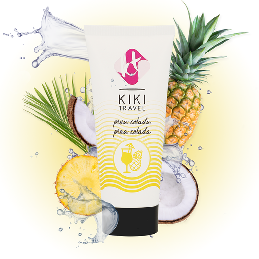 Lubrikant KIKÍ TRAVEL Pina Colada 50 ml vodní báze