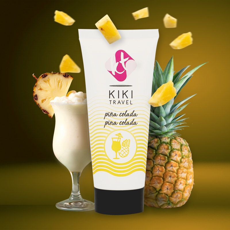 Lubrikant KIKÍ TRAVEL Pina Colada 50 ml vodní báze