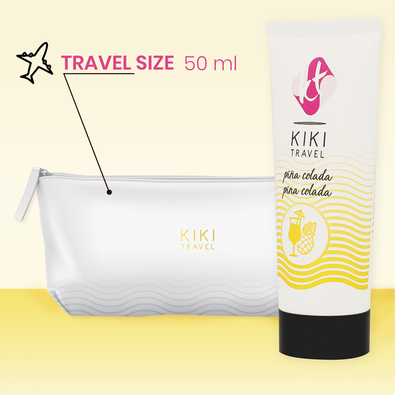 Lubrikant KIKÍ TRAVEL Pina Colada 50 ml vodní báze