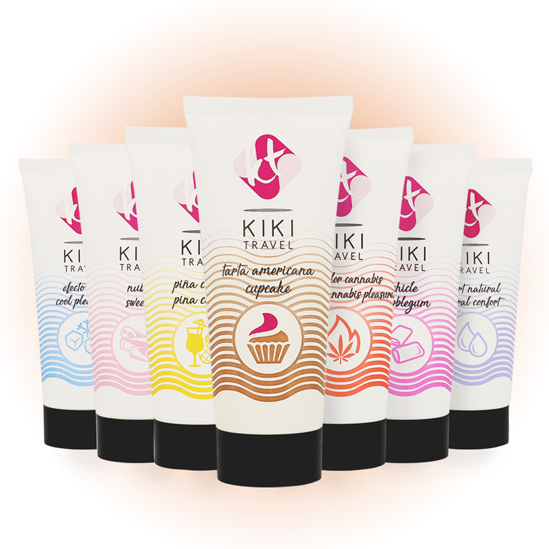 Kiki Travel lubrikační gel s příchutí cupcake 50 ml