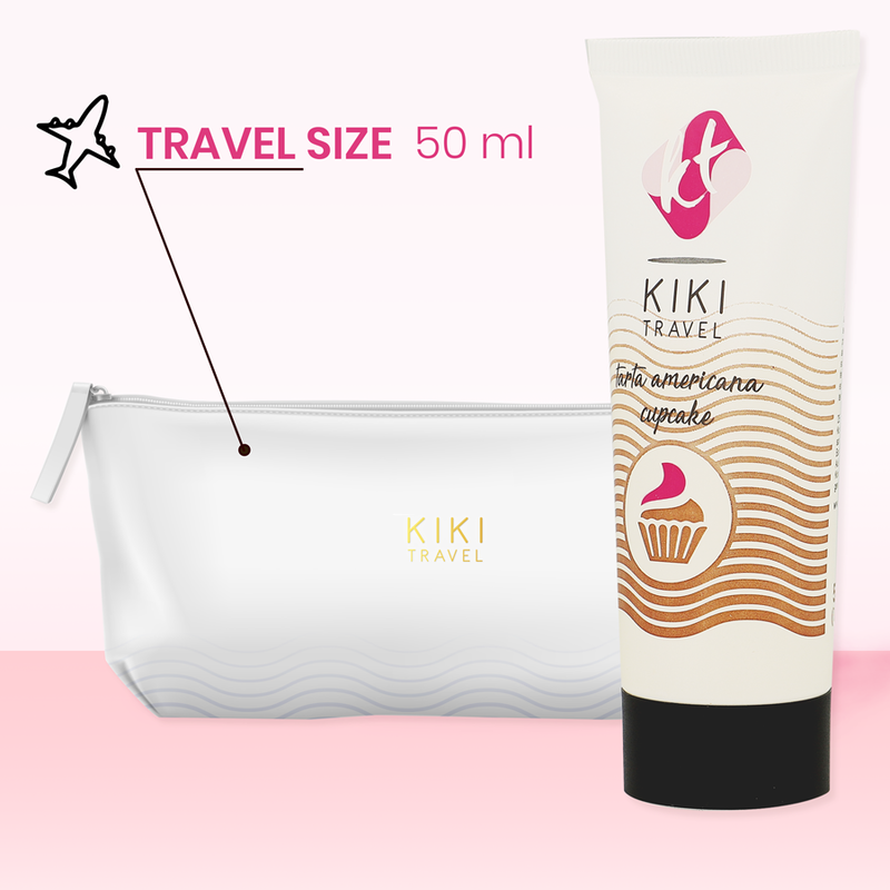 Kiki Travel lubrikační gel s příchutí cupcake 50 ml