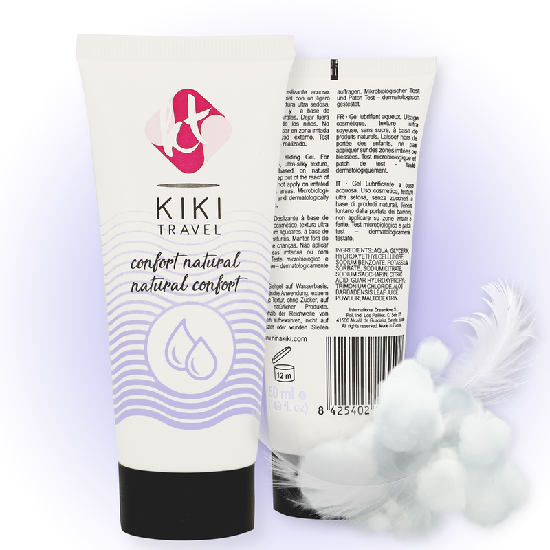 KIKÍ TRAVEL přírodní lubrikační gel 50 ml