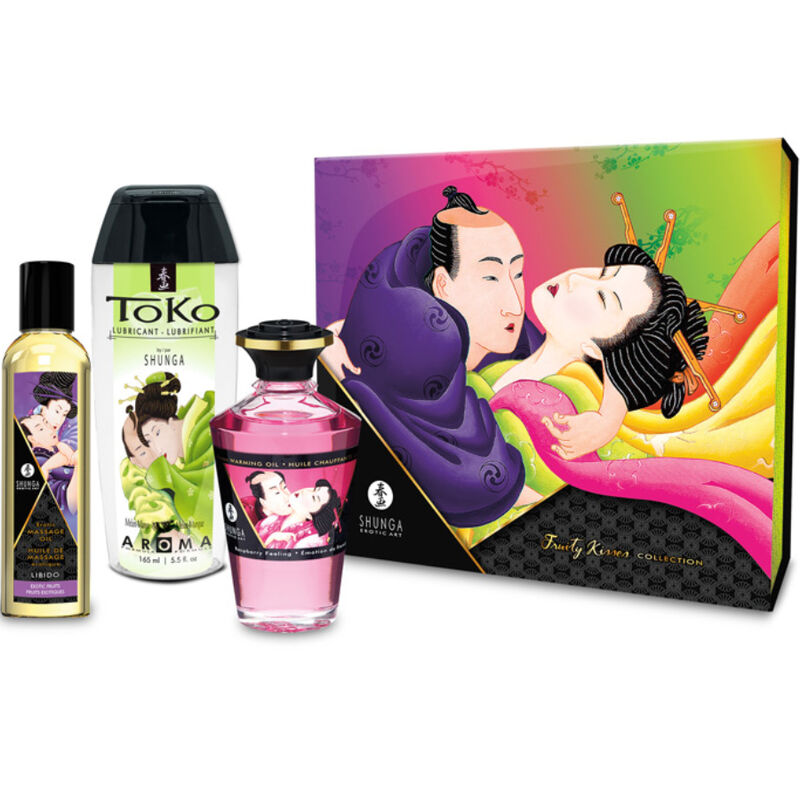 SHUNGA Fruity Kisses sada erotických produktů