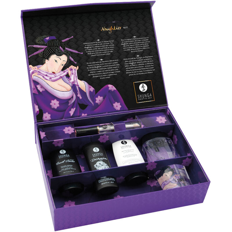 SHUNGA Naughtier Kit - Sada erotické kosmetiky