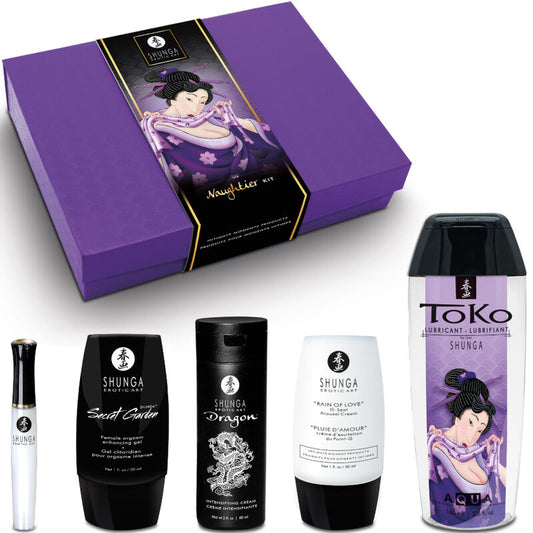 SHUNGA Naughtier Kit - Sada erotické kosmetiky