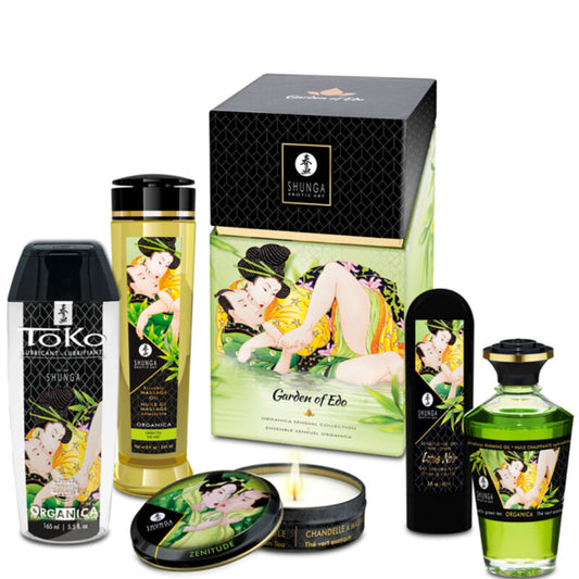 SHUNGA EDO GARDEN sada organických erotických kosmetik