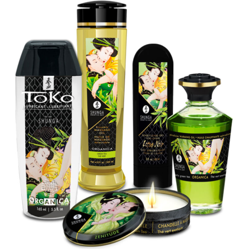 SHUNGA EDO GARDEN sada organických erotických kosmetik