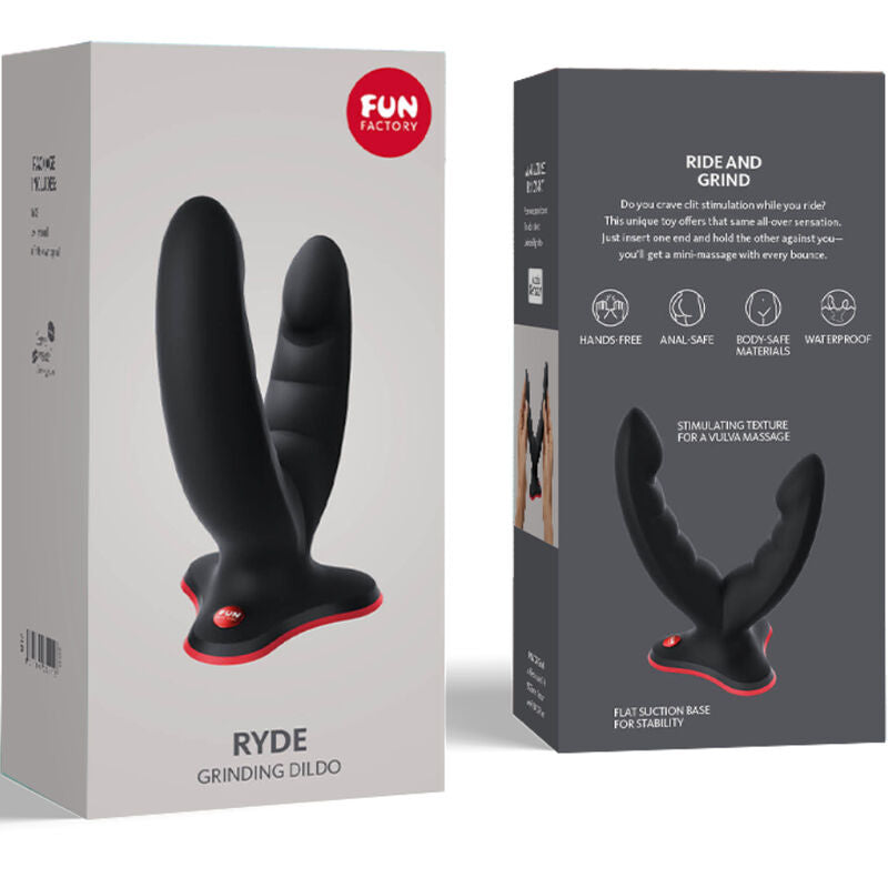 FUN FACTORY RYDE dvojitý dildo a masážní pomůcka