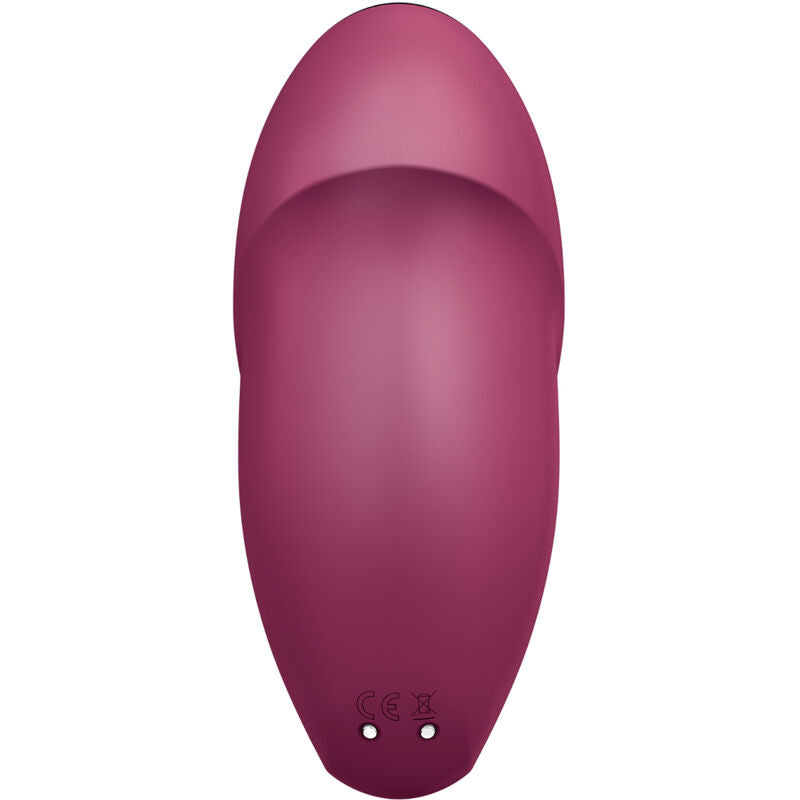 Satisfyer Tap & Climax 1 vibrační stimulátor červený