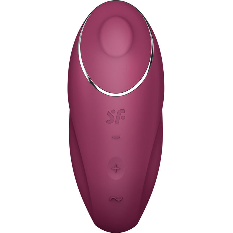 Satisfyer Tap & Climax 1 vibrační stimulátor červený