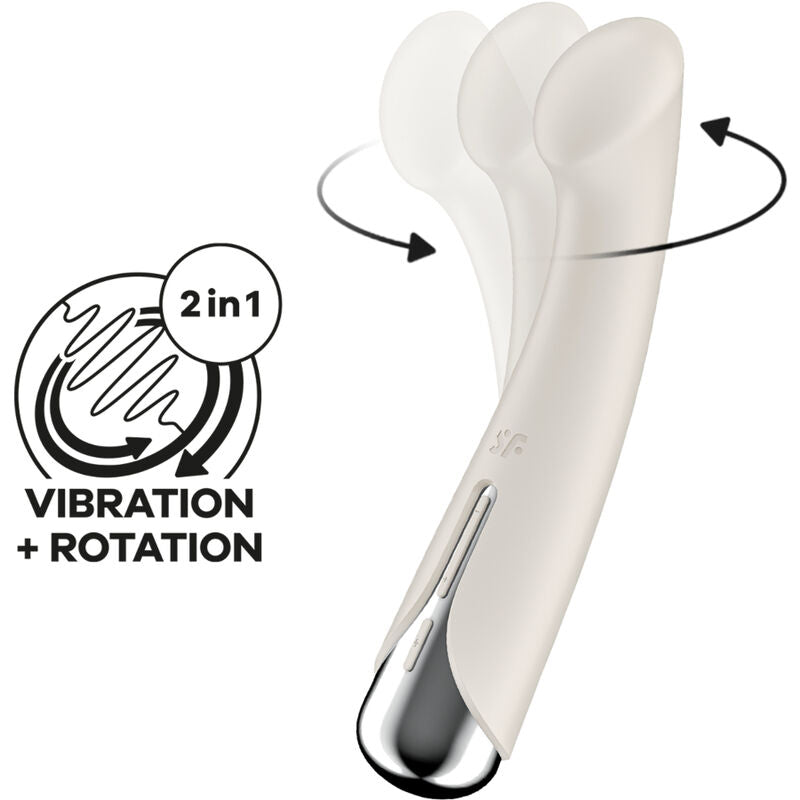 Satisfyer Spinning G-Spot 1 rotační vibrátor červený