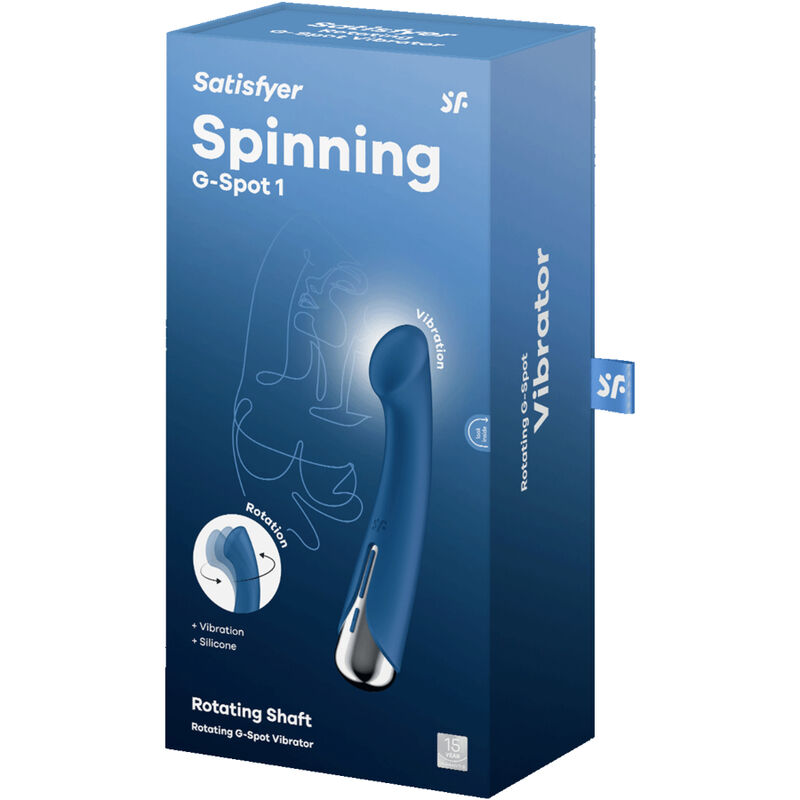 Satisfyer Spinning G-Spot 1 rotační vibrátor červený