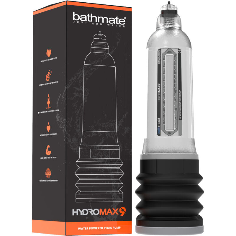 Bathmate HydroMax 9 - transparentní pumpa pro zvětšení penisu