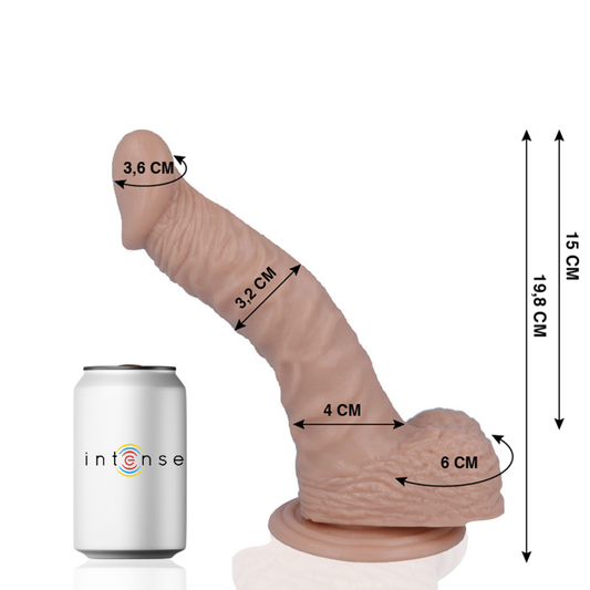 Realistické dildo Mr Intense 19,8 cm s přísavkou