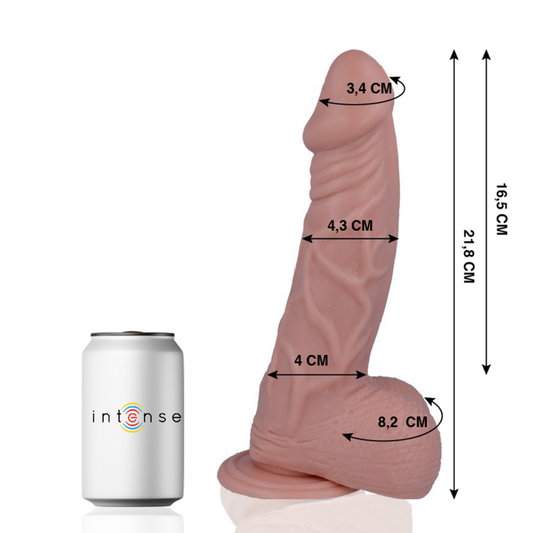 Realistické dildo Mr. Intense 21,8 cm s přísavkou