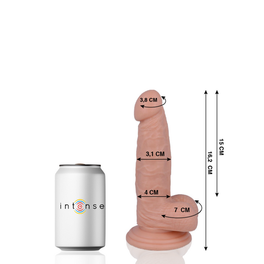 Realistické dildo Mr. Intense 16,2 cm s přísavkou