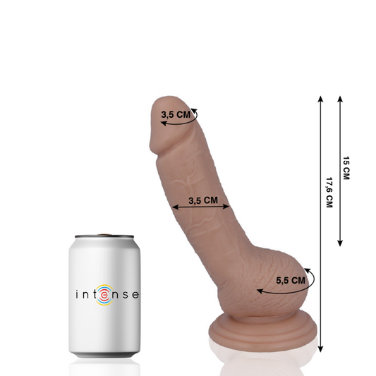 Realistické dildo Mr. Intense 17,6 cm se silnou přísavkou