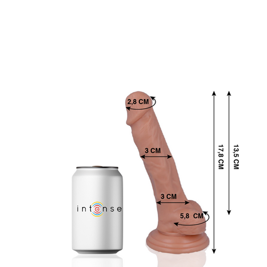 Realistické dildo Mr. Intense 17,8 cm s přísavkou