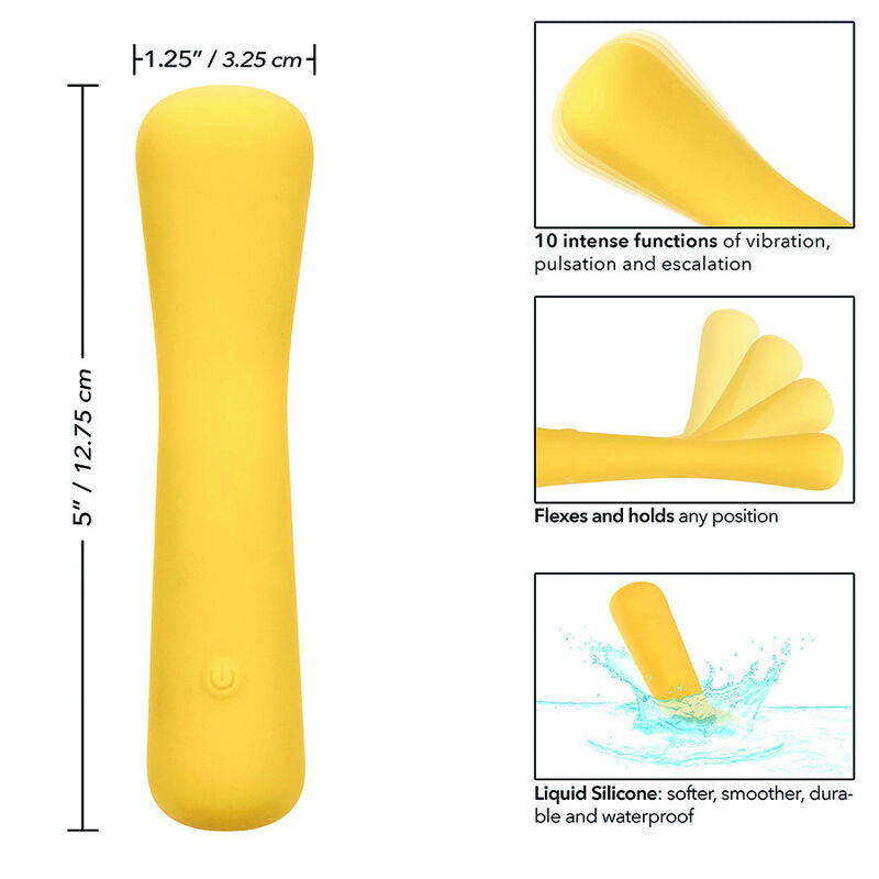 Ohebný mini vibrátor CalExotics Boundless FlexiWand