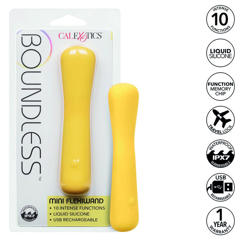 Ohebný mini vibrátor CalExotics Boundless FlexiWand