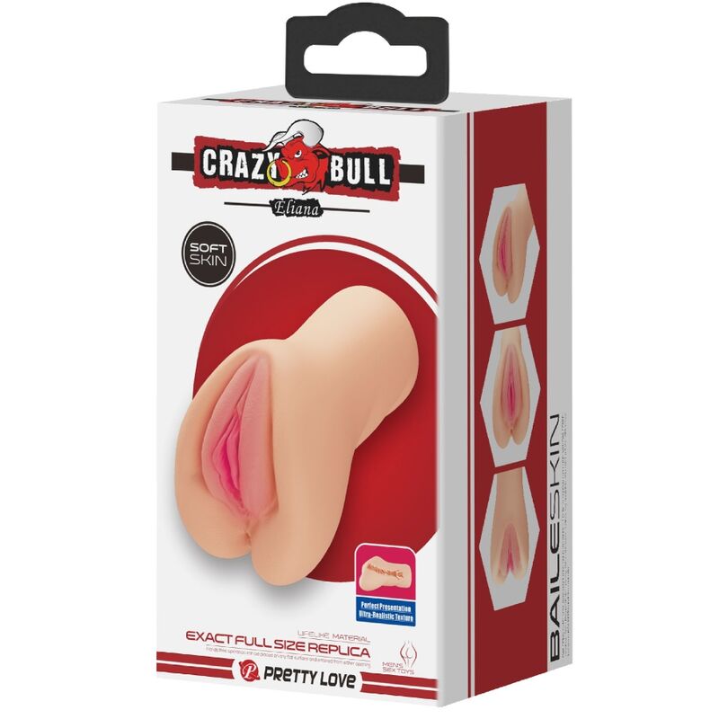 Realistický masturbátor vagina Crazy Bull Eliana